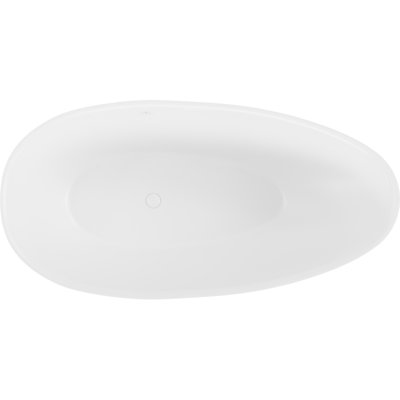 Mexen Milano baignoire autoportante en conglomérat 150 x 82 cm, blanc mat - 57301508500