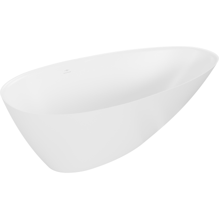 Mexen Milano baignoire autoportante en conglomérat 170 x 86 cm, blanc mat - 57301708500