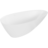 Mexen Milano baignoire autoportante en conglomérat 170 x 86 cm, blanc mat - 57301708500