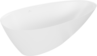 Mexen Milano baignoire autoportante en conglomérat 170 x 86 cm, blanc mat - 57301708500