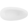 Mexen Milano baignoire autoportante en conglomérat 170 x 86 cm, blanc mat - 57301708500