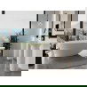 Mexen Milano baignoire autoportante en conglomérat 170 x 86 cm, blanc brillant - 57301708510