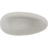 Mexen Milano baignoire autoportante en conglomérat 170 x 86 cm, béton mat - 57301708561