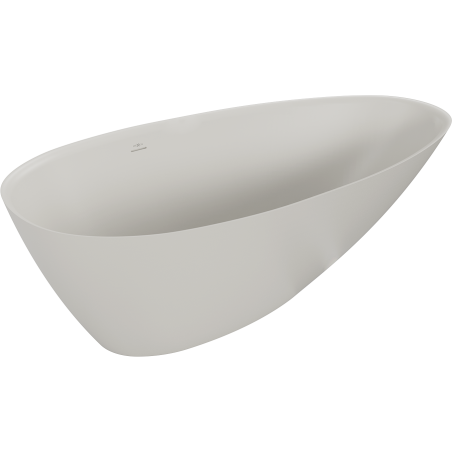 Mexen Milano baignoire autoportante en conglomérat 170 x 86 cm, béton mat - 57301708561