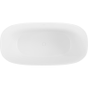 Mexen Como baignoire autoportante en conglomérat 150 x 82 cm, blanc mat - 57311508200