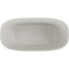 Mexen Como baignoire autoportante en conglomérat 150 x 82 cm, béton mat - 57311508261