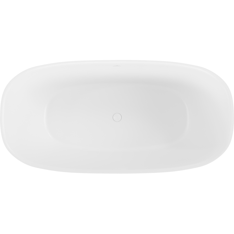 Mexen Como baignoire autoportante en conglomérat 170 x 82 cm, blanc mat - 57311708200