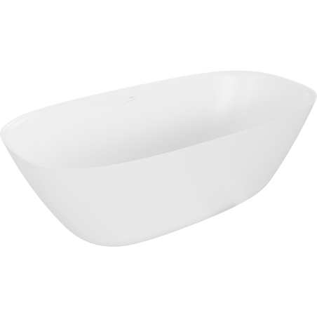 Mexen Como baignoire autoportante en conglomérat 170 x 82 cm, blanc mat - 57311708200