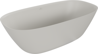 Mexen Como baignoire autoportante en composite 170 x 82 cm, béton mat - 57311708261