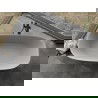 Mexen Como baignoire autoportante en composite 170 x 82 cm, béton mat - 57311708261