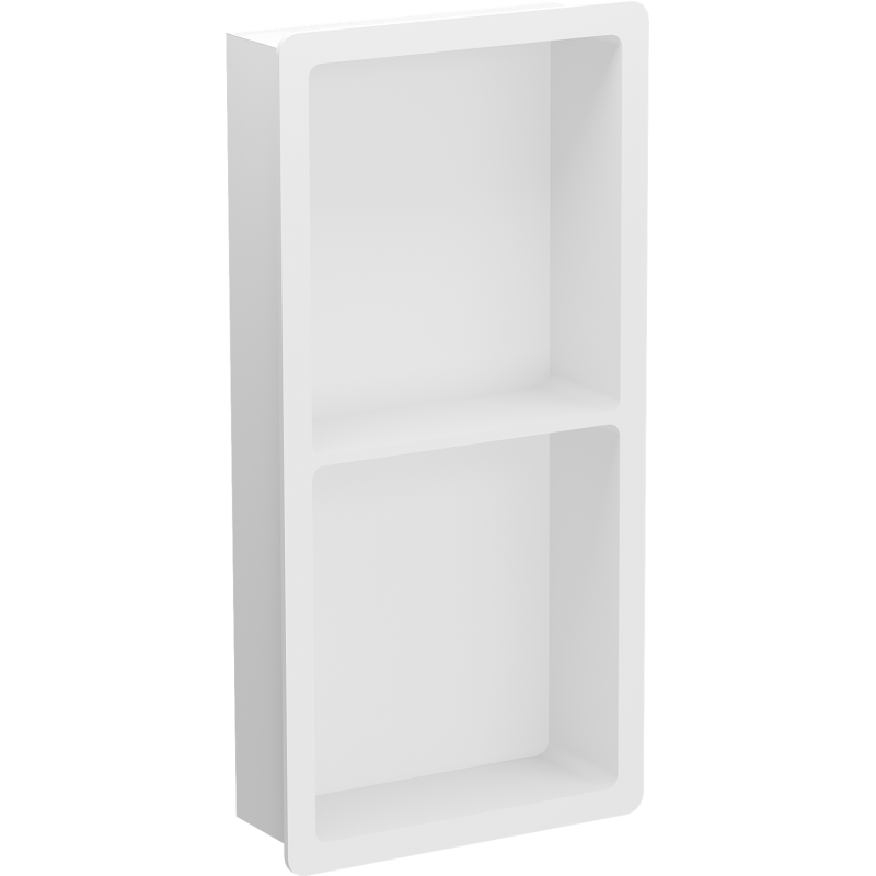 Mexen X-Wall-K étagère encastrée en conglomérat 62,2 x 30,7 cm, blanche - 1900623010