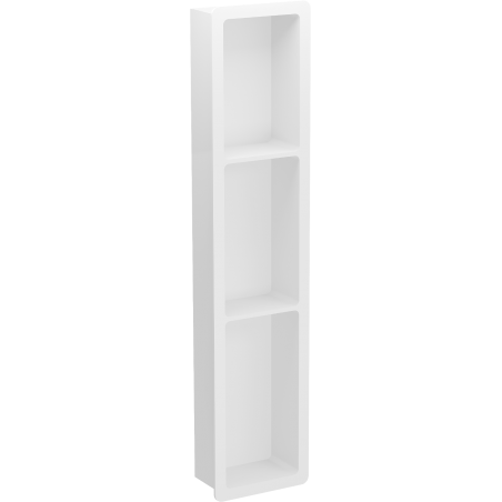 Mexen X-Wall-K étagère encastrée en conglomérat 93,2 x 20,7 cm, blanche - 1900932010