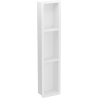 Mexen X-Wall-K étagère encastrée en conglomérat 93,2 x 20,7 cm, blanche - 1900932010