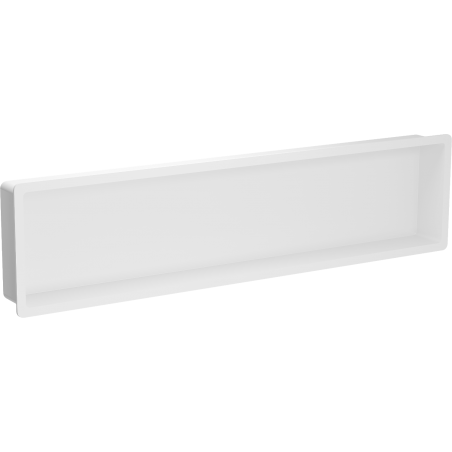 Mexen X-Wall-K étagère encastrée en conglomérat 122,7 x 30,7 cm, blanche - 1900123010