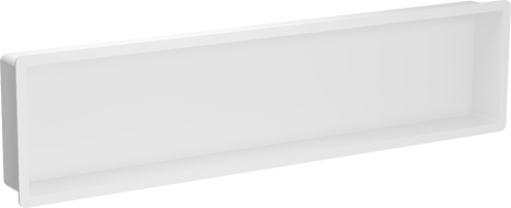 Mexen X-Wall-K étagère encastrée en conglomérat 122,7 x 30,7 cm, blanche - 1900123010