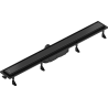 Mexen Flat Abs Flat ABS caniveau de douche 2 en 1 60 cm, noir - 1769060