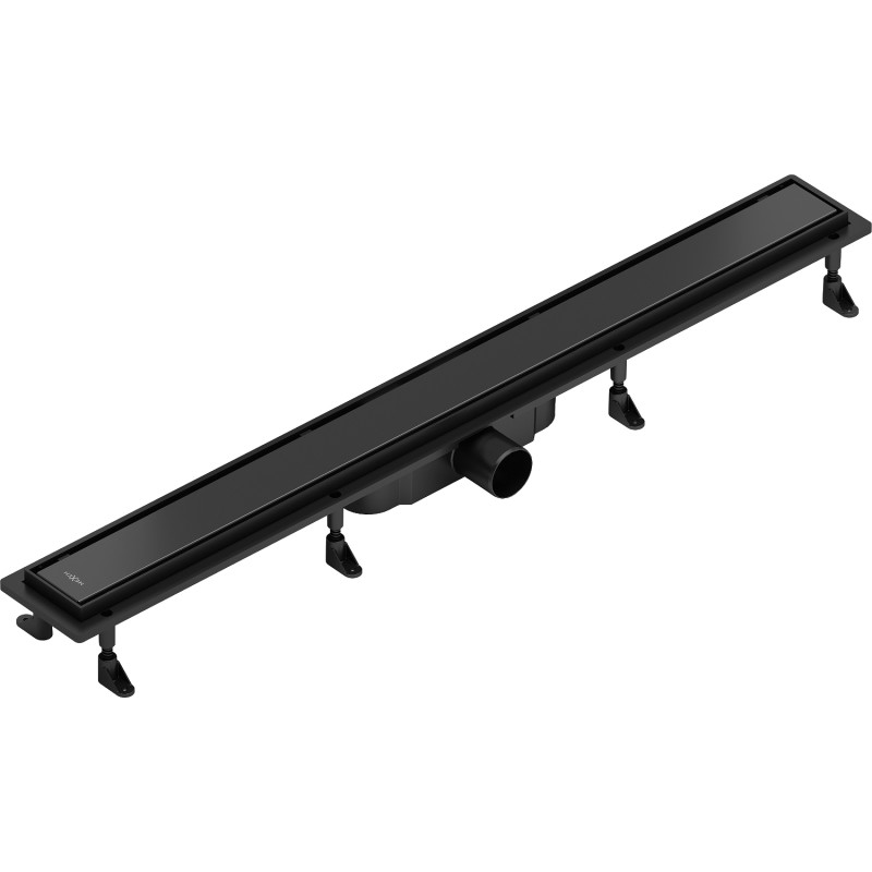 Mexen Flat Abs Flat ABS caniveau de douche 2 en 1 60 cm, noir - 1769060