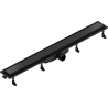 Mexen Flat Abs Flat ABS caniveau de douche 2 en 1 60 cm, noir - 1769060