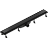 Mexen Flat Abs Flat ABS écoulement linéaire 2 en 1 70 cm, noir - 1769070