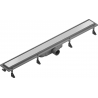 Mexen Flat Abs Flat ABS drain linéaire 2-en-1 80 cm, inox - 1069080