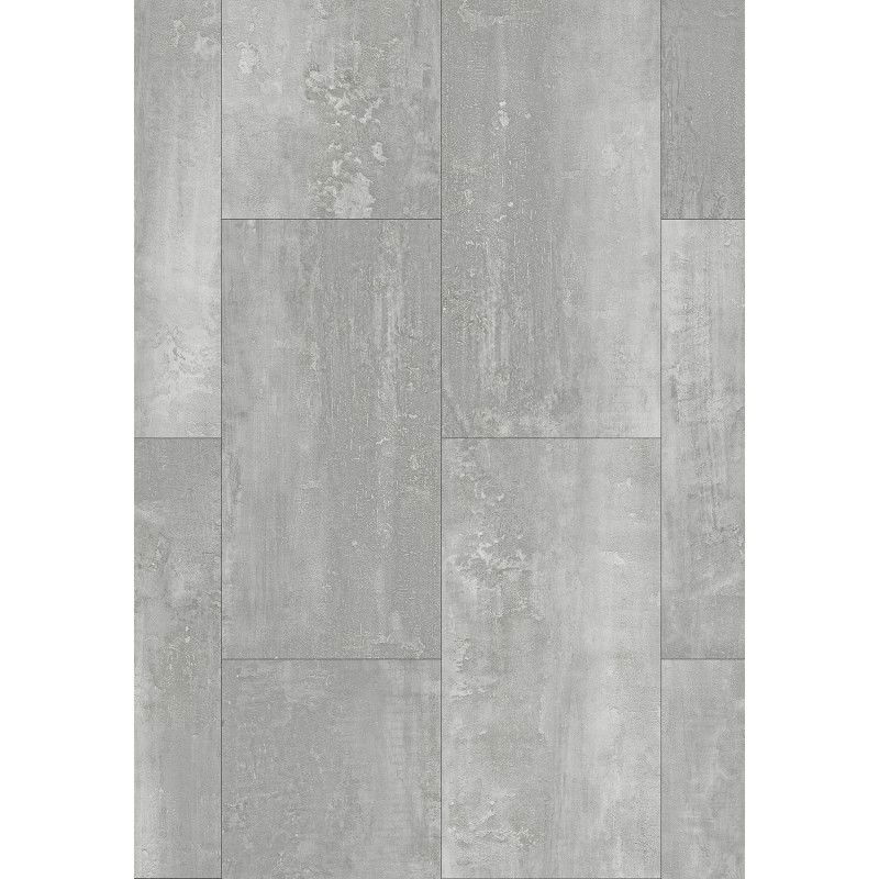 Mexen Barre Gris panneaux vinyles 610 x 305 mm SPC 6,5 mm, support IXPE 1,5 mm, 4 V-Joint, Pierre - F1149-0610-305-505-4V1-90