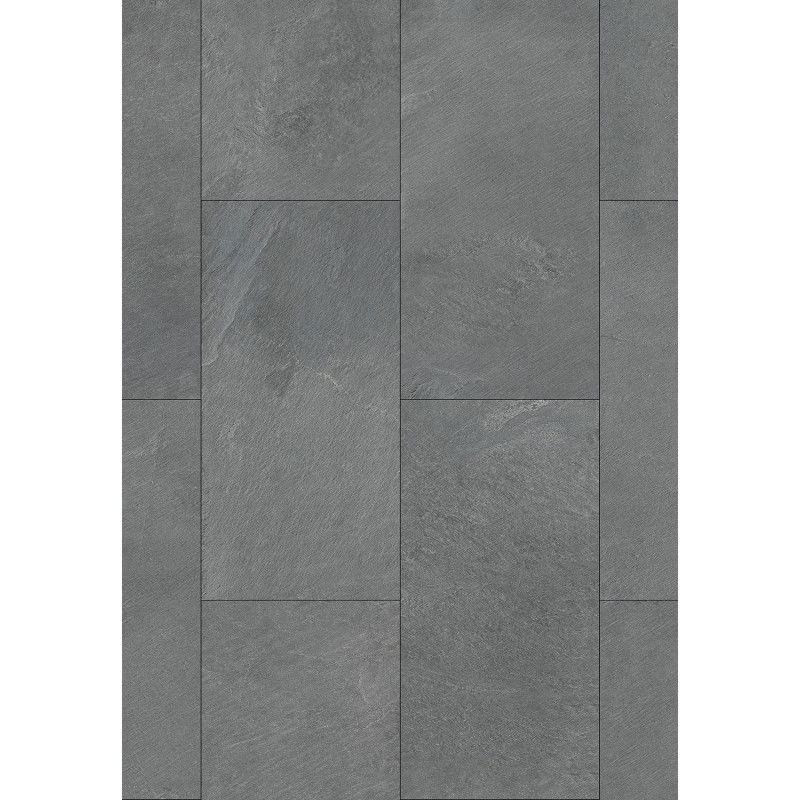 Panneaux vinyles Mexen Grey Dark 610 x 305 mm SPC 6,5 mm, sous-couche IPEX 1,5 mm, 4 V-Fuga, Ardoise - F1159-0610-305-505-4V1-90