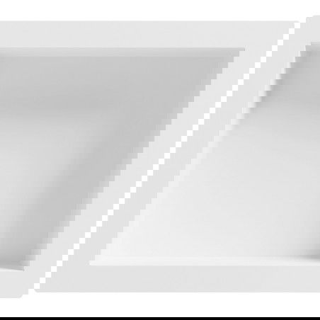 Mexen X-Wall-S étagère encastrée SMC avec collerette 35,5 x 40,7 cm, blanche - 1901354109