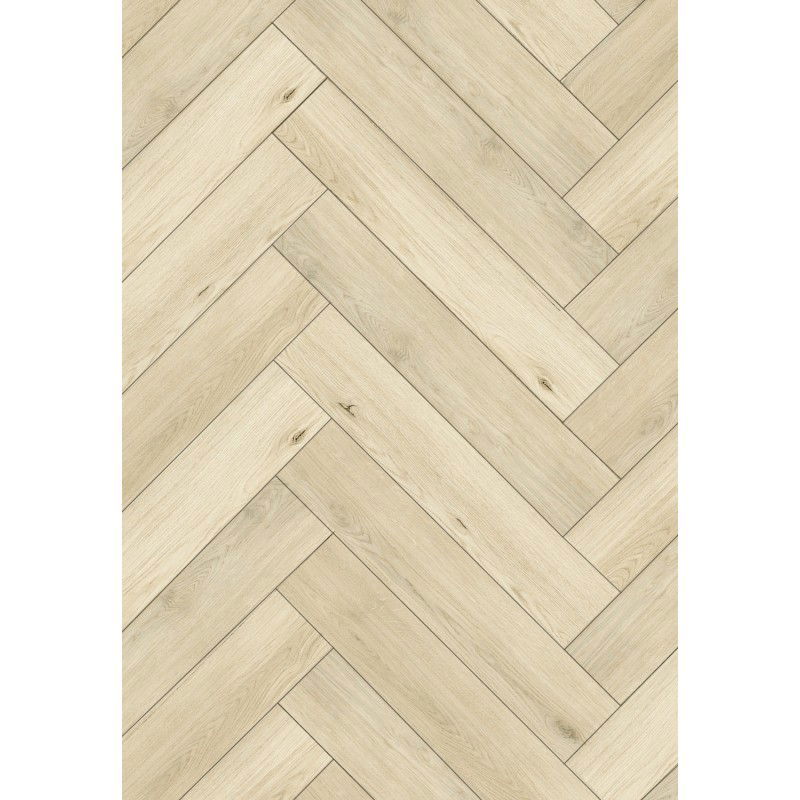 Mexen Calera panneaux vinyles en point de Hongrie 635 x 127 mm SPC 6,5 mm, sous-couche IPEX 1,5 mm, 4 V-Fuge, Chêne - F1168-063?