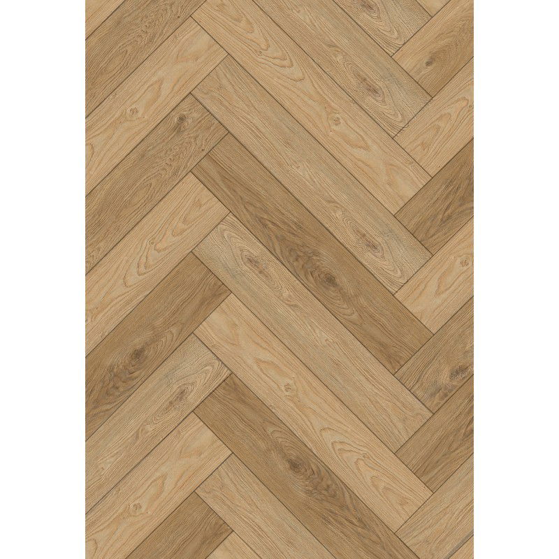 Mexen Sunset Hills panneaux en vinyle en chevrons 635 x 127 mm SPC 6,5 mm, sous-couche 1,5 mm, 4 V-Fuge, Chêne - F1170-0635-127?