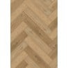 Mexen Sunset Hills panneaux en vinyle motif chevron 635 x 127 mm SPC 6,5 mm, sous-couche 1,5 mm, 4 V-Joint, Chêne