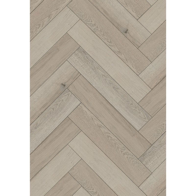 Mexen Wind Cave dalles vinyles chevron 635 x 127 mm SPC 6,5 mm, support PEX 1,5 mm, 4 V-Fuga, Chêne - F1183-0635-127-505-4V1-01