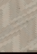 Mexen Wind Cave panneaux vinyle chevrons 635 x 127 mm SPC 6,5 mm, sous-couche IXPE 1,5 mm, 4 V-Joints, Chêne