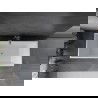 Baignoire Mexen Vigo autonome 178,5 x 80 cm, blanche, débordement en nickel brossé - 51251788000-97