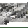 Mexen Adora lavabo autoportant en conglomérat 45 x 45 cm, blanc mat - 26564500
