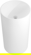 Mexen Ajax-01 lavabo autoportant en conglomérat 45 x 45 cm, blanc mat - 26504500