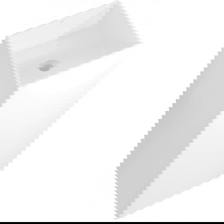 Mexen Xola-1 lavabo autoportant en conglomérat 40 x 40 cm, blanc mat - 26594000