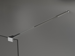 Mexen support pour paroi de douche, chrome - 800-01-01