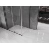 Mexen Velar cabine de douche coulissante 100 x 75 cm, transparent, métal canon - 871-100-075-01-95