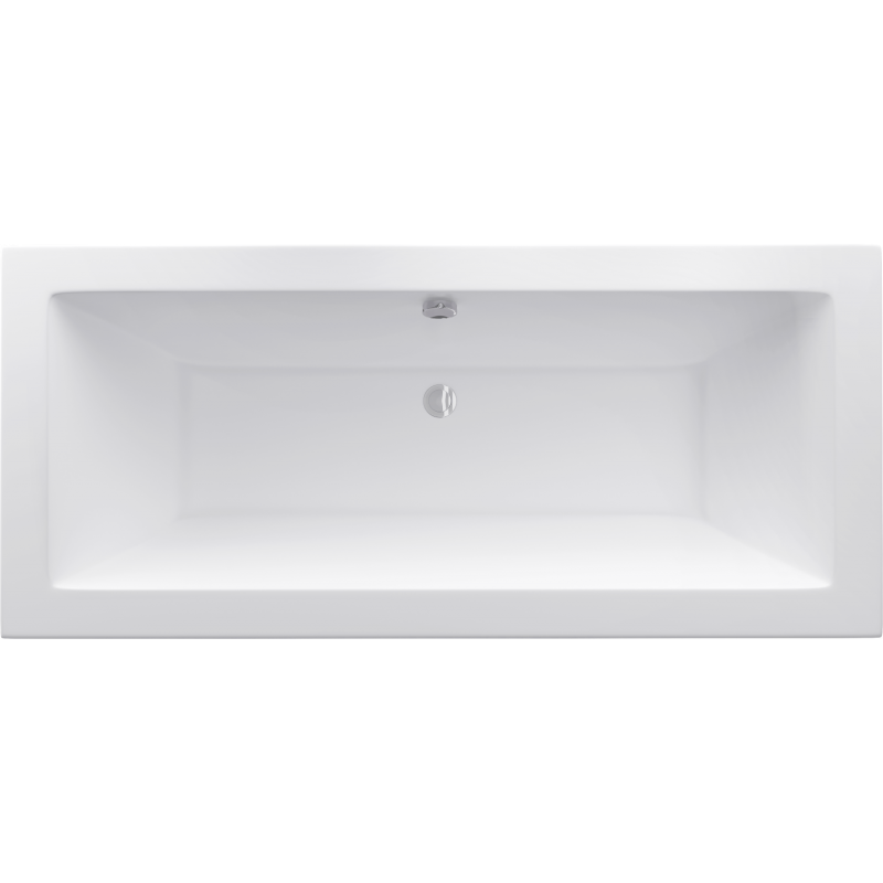 Mexen Cube baignoire rectangulaire 170 x 80 cm avec habillage, blanche - 55051708000X