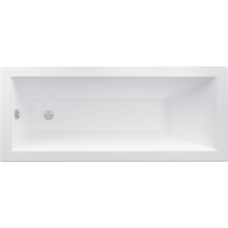 Mexen Cubik baignoire rectangulaire 170 x 70 cm avec habillage, blanche - 55031707000X