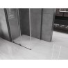 Mexen Velar cabine de douche coulissante 130 x 80 cm, transparent, métal galvanisé - 871-130-080-01-95