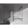 Mexen Velar cabine de douche coulissante 130 x 80 cm, transparent, métal galvanisé - 871-130-080-01-95