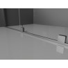Mexen Velar cabine de douche coulissante 150 x 100 cm, transparent, métal gun - 871-150-100-01-95