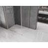 Mexen Velar cabine de douche coulissante 100 x 70 cm, transparent, nickel brossé - 871-100-070-01-97