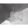 Mexen Velar cabine de douche coulissante 100 x 70 cm, transparent, nickel brossé - 871-100-070-01-97
