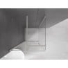 Mexen Velar cabine de douche coulissante 100 x 100 cm, transparent, nickel brossé - 871-100-100-01-97