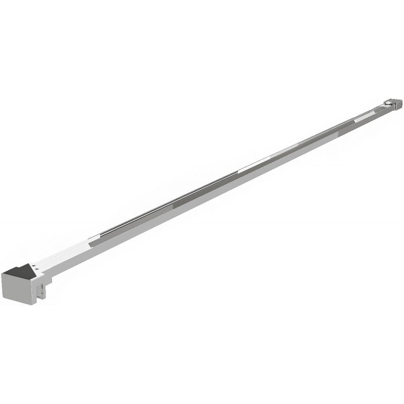Mexen support simple pour paroi de douche 6-8 mm, chromé - 800-01-01