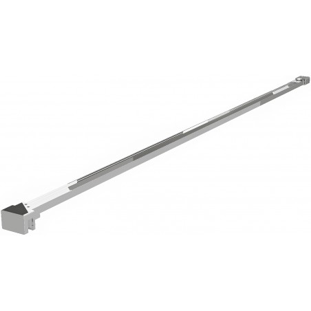 Mexen Uni-P1 support droit pour paroi de douche 6-8 mm, chrome - 800-01-01