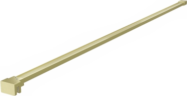 Mexen support droit pour paroi de douche 6-8 mm, or brossé - 800-01-55