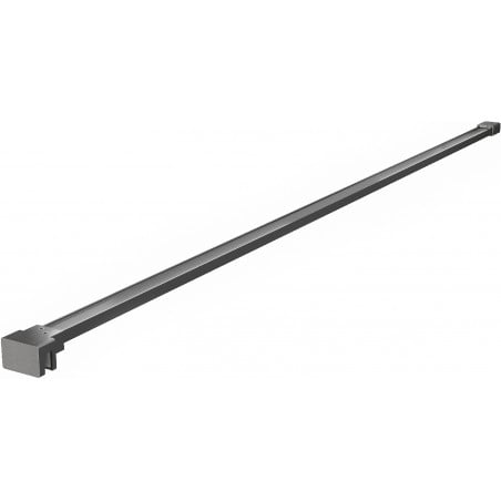 Mexen support droit pour paroi de douche 6-8 mm, gris canon brossé - 800-01-66
